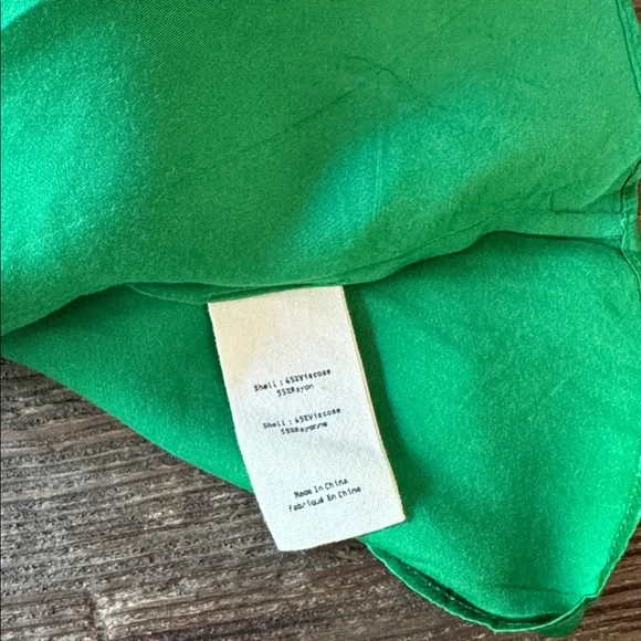 L’Agence Serita emerald green silky maxi slip dress size Small - Picture 7 of 8